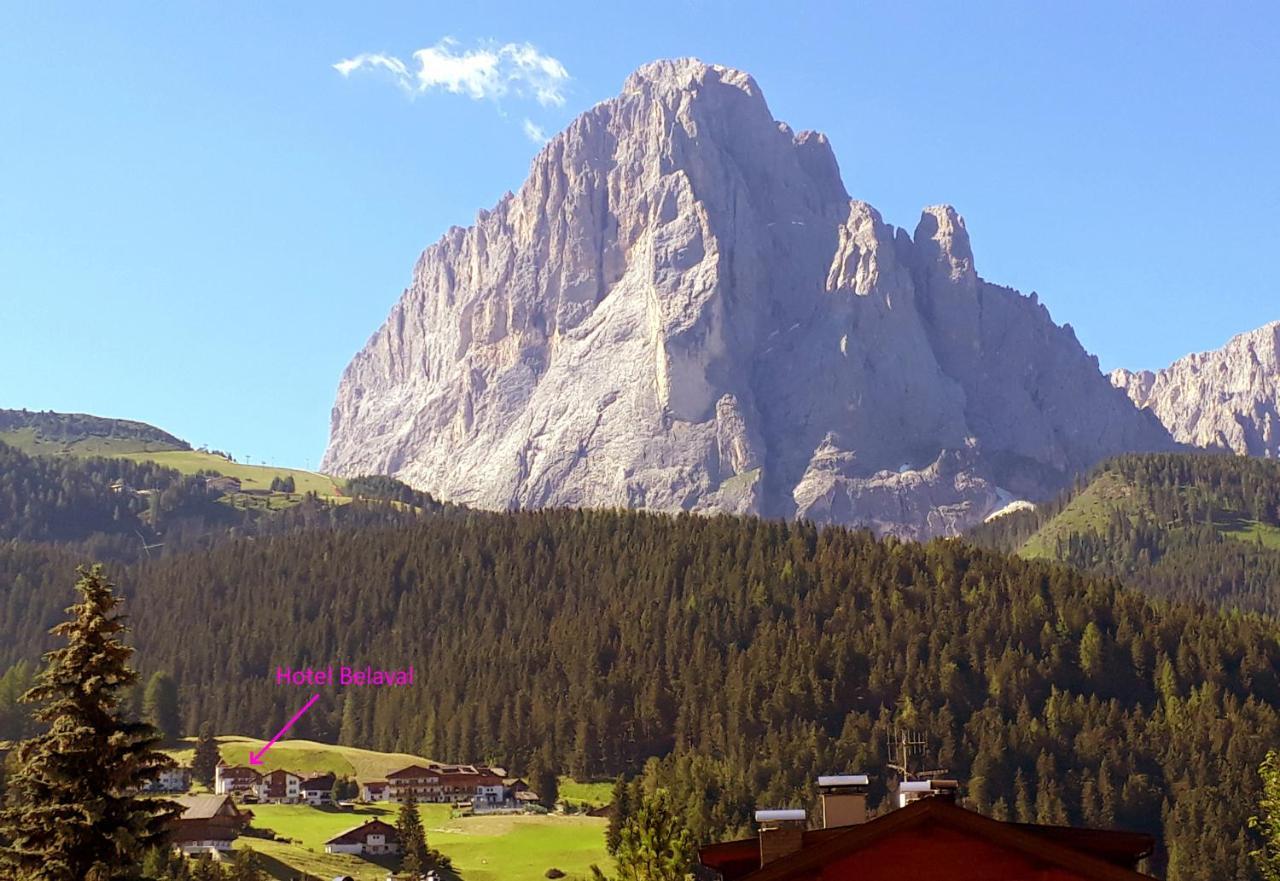 Hotel Belaval Selva di Val Gardena Exteriör bild