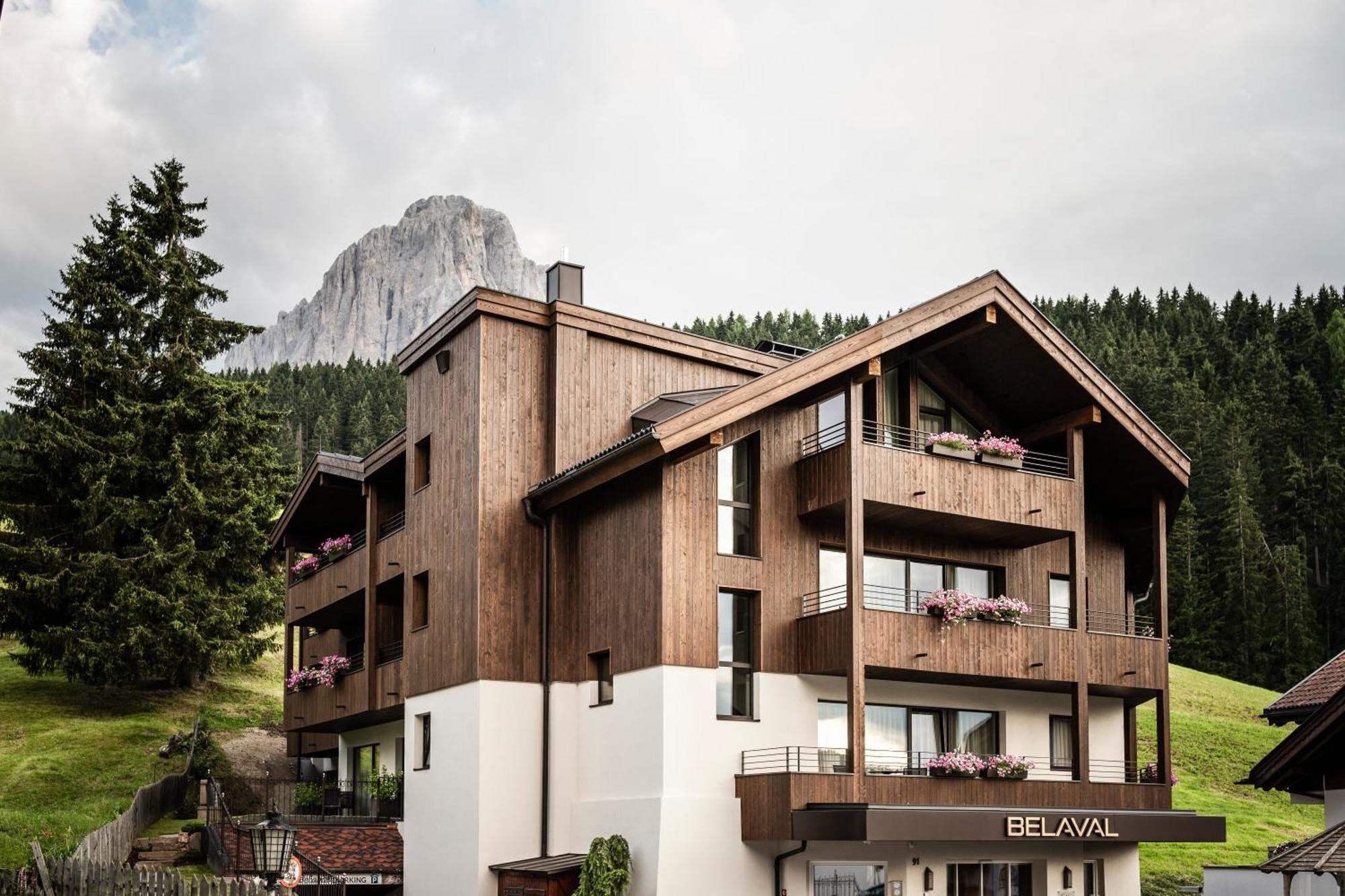 Hotel Belaval Selva di Val Gardena Exteriör bild